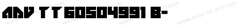 Adv T T 60504991 B字体转换